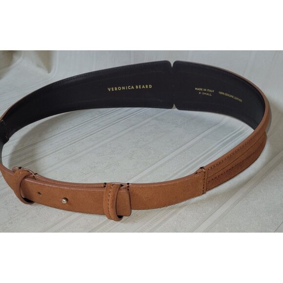 Veronica Beard  Suede 100 % Genuine Leather Belt Size X - Small main image 5